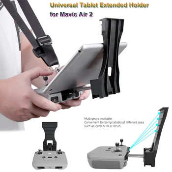 Universal Tablet Extended Holder for Mavic Air 2 Remote Control Adjustable Tablet Clamp Quick Release Strap Mavic Air 2
Universal Tablet Extended Holder for Mavic Air 2 Remote Control Adjustable Tablet Clamp Quick Release Strap Mavic Air 2