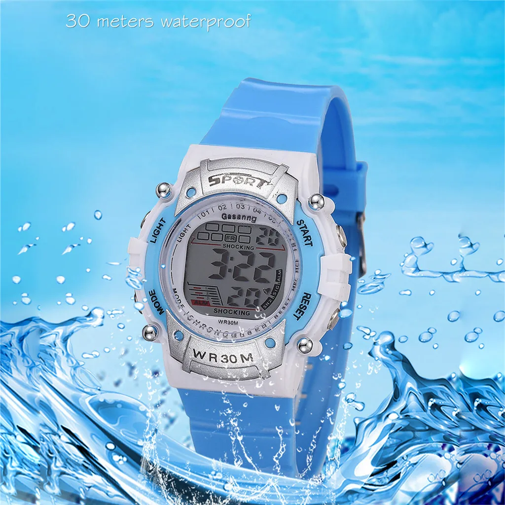Children Digital Watch New Creative Fashion Waterproof Multi-Function Plastic Sports Electronic Watch relogio infantil
Children Digital Watch New Creative Fashion Waterproof Multi-Function Plastic Sports Electronic Watch relogio infantil