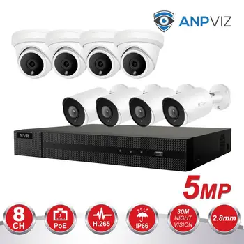 8CH Video Cameras System 4/6/8pcs 5MP IP Camera Outdoor Hikvision OEM 8CH 4K POE NVR CCTV Kit Email Alarm Night Vision
8CH Video Cameras System 4/6/8pcs 5MP IP Camera Outdoor Hikvision OEM 8CH 4K POE NVR CCTV Kit Email Alarm Night Vision