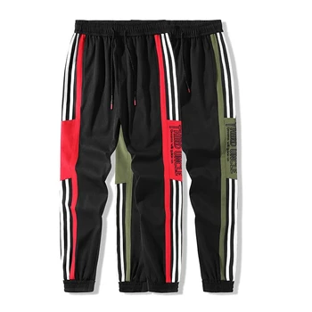2020 Spring Men's Three Bar Pants Fashion Korean Loose Bottom Men's Casual With Pocket Pants Elastic Waist Trousers For Homber
2020 Spring Men's Three Bar Pants Fashion Korean Loose Bottom Men's Casual With Pocket Pants Elastic Waist Trousers For Homber