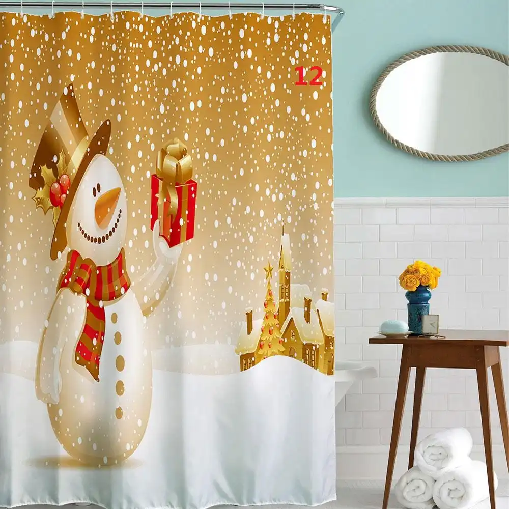 decor 15 pattern colorful 2017 new 3d christmas printed gift