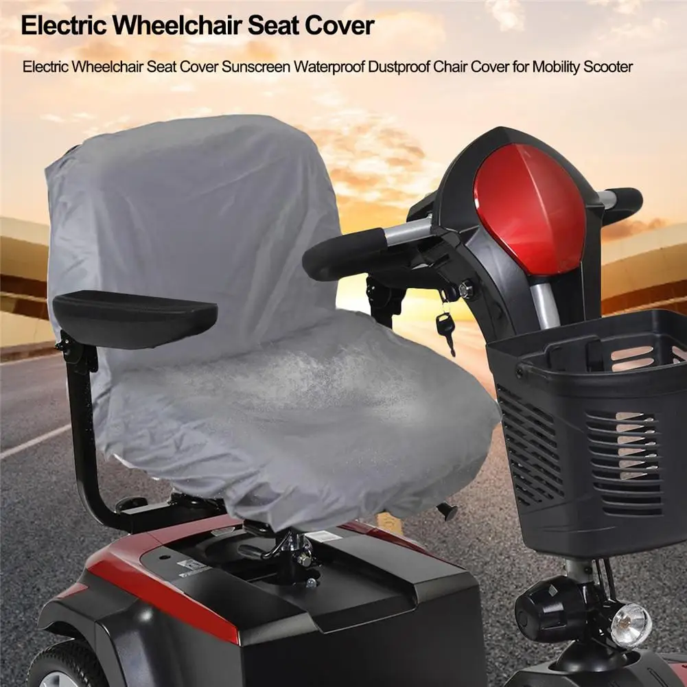 Electric Wheelchair Seat Cover Sunscreen Waterproof Dustproof Chair Cover Sun Pad Heat Insulation Cushion For Mobility Scooter
Electric Wheelchair Seat Cover Sunscreen Waterproof Dustproof Chair Cover Sun Pad Heat Insulation Cushion For Mobility Scooter