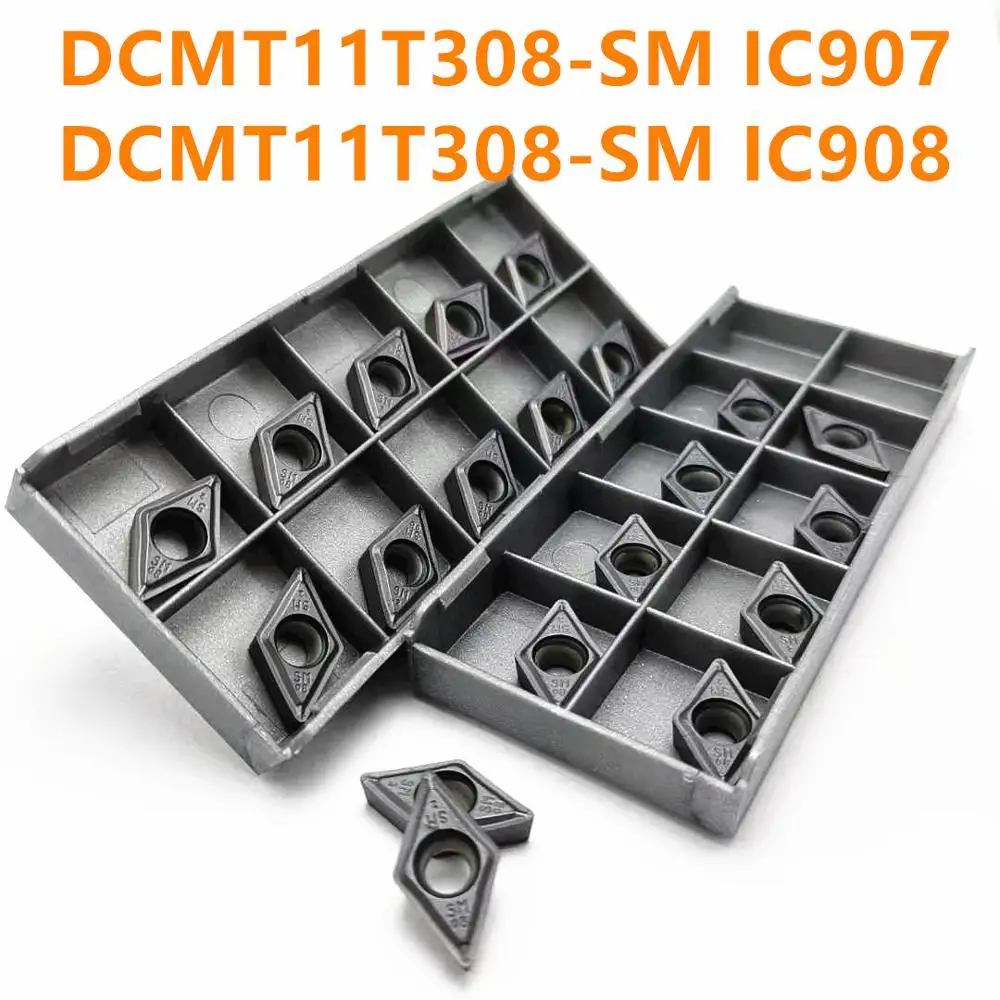 Tungsten carbide DCMT11T308 SM IC907 / 908 CNC boring lathe DCMT 11T308 internal turning carbide carbide lathe cutter
Tungsten carbide DCMT11T308 SM IC907 / 908 CNC boring lathe DCMT 11T308 internal turning carbide carbide lathe cutter