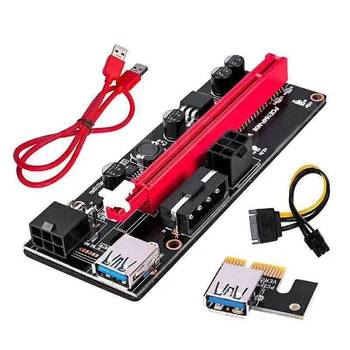 60Cm Ver009S Pci-E Riser Card Pcie 1X To 16X Usb 3.0 Data Cable Bitcoin Mining 
60Cm Ver009S Pci-E Riser Card Pcie 1X To 16X Usb 3.0 Data Cable Bitcoin Mining
