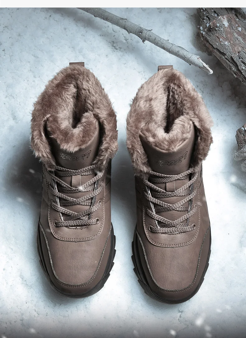 Męskie buty codzienne na zimę - skórzane, modne, sportowe buty wiosenne, trampki - Wianko - 6