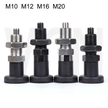 Indexing Plungers, Spring Pin, Lock spring screw,with nut,plastic knob,Hexagonal screw ,fine thread M10M12M1620
Indexing Plungers, Spring Pin, Lock spring screw,with nut,plastic knob,Hexagonal screw ,fine thread M10M12M1620