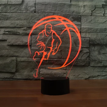 Basketball 3D Light USB Touch Seven Colored Lights Atmosphere Night Light Festival Atmosphere Night Light
Basketball 3D Light USB Touch Seven Colored Lights Atmosphere Night Light Festival Atmosphere Night Light