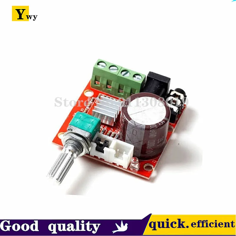PAM8610 Mini Power Amplifier Board TDA2030 12V 10W Pure Class D Stereo Power Amplifier
PAM8610 Mini Power Amplifier Board TDA2030 12V 10W Pure Class D Stereo Power Amplifier