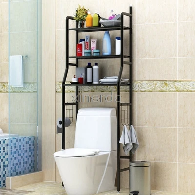 No Punching Metal Toilet Shelf Floor Type Storage Shampoo Towel Etc Accessory Rack Bathroom Washing Machine Shelf Organizer
No Punching Metal Toilet Shelf Floor Type Storage Shampoo Towel Etc Accessory Rack Bathroom Washing Machine Shelf Organizer