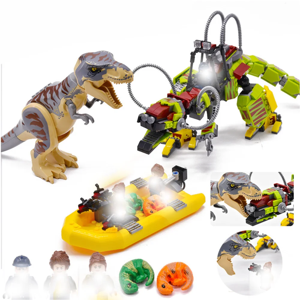 Jurassic World Dinosaurs Figures Bricks Tyrannosaurus Indominus Rex I-rex Assemble Building Blocks Kid Toy Dinosuar Gifts
Jurassic World Dinosaurs Figures Bricks Tyrannosaurus Indominus Rex I-rex Assemble Building Blocks Kid Toy Dinosuar Gifts