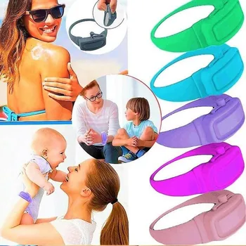 30ML Reusable Wristbands Hand Sanitizer Dispensing Portable Bracelet Wristband Dispenser Silicone Bracelet Refillable Bottles
30ML Reusable Wristbands Hand Sanitizer Dispensing Portable Bracelet Wristband Dispenser Silicone Bracelet Refillable Bottles