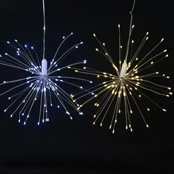 Holiday Lighting LED Hanging Firework Fairy String Light 8Modes Remote Christmas Tree New Year Wedding Party Xmas Decoration
Holiday Lighting LED Hanging Firework Fairy String Light 8Modes Remote Christmas Tree New Year Wedding Party Xmas Decoration