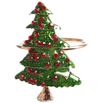 8 Pcs of High-End Hotel Set Table Christmas Tree Napkin Ring Wedding Party Table Napkin Decoration Ring Buckle
8 Pcs of High-End Hotel Set Table Christmas Tree Napkin Ring Wedding Party Table Napkin Decoration Ring Buckle