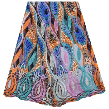 New African Lace Fabric 2020 High Quality French Nigerian Wax Splicing Water Soluble Lace Fabric For Bridal Materials PartyA1779
New African Lace Fabric 2020 High Quality French Nigerian Wax Splicing Water Soluble Lace Fabric For Bridal Materials PartyA1779