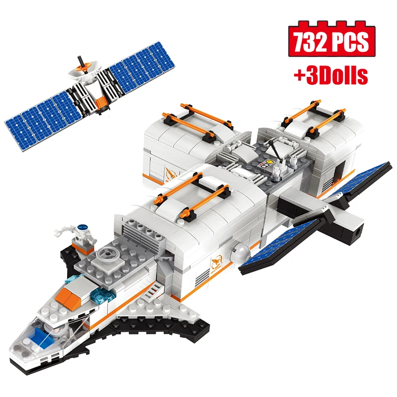 DIY Bricks Space Station Assembly Block 732PCS Aerospace Series Building BlocksCompatible Educational Toys Particles Xmas Gift
DIY Bricks Space Station Assembly Block 732PCS Aerospace Series Building BlocksCompatible Educational Toys Particles Xmas Gift