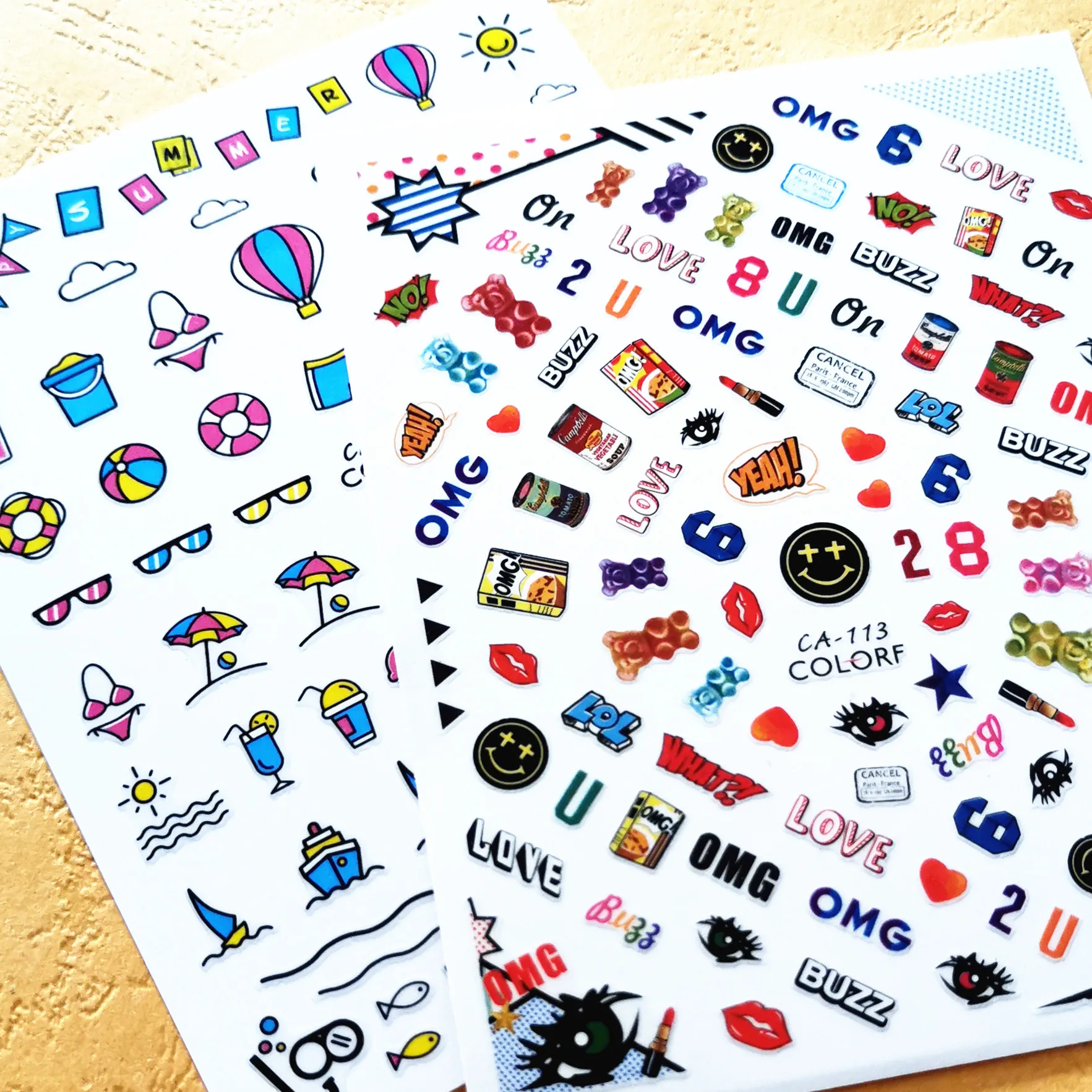 Newest CA80 113 characters design nail art sticker decal stamping back gule DIY decoration for nail art
Newest CA80 113 characters design nail art sticker decal stamping back gule DIY decoration for nail art