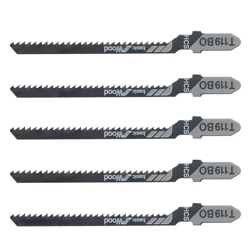 5pcs Jig saw Blades 3Inch 12TPI HCS T-Shank Jigsaw Blades T119BO For Wood Cutting Power Tool Accessories For Bosch
5pcs Jig saw Blades 3Inch 12TPI HCS T-Shank Jigsaw Blades T119BO For Wood Cutting Power Tool Accessories For Bosch
