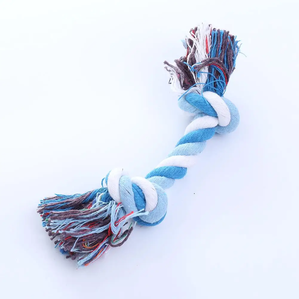 Pet Cotton Chewing Toy Big Training Ball Dogs Chew Knot Tug Dog Bone Supplies Pets Cats Multicolor Braided Rope Fashion | Дом и сад