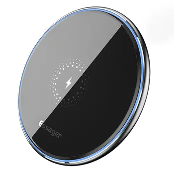 Mirror Desktop Wireless Charger Round Ultra-Thin Wireless Night Light Charger Support Qi Fast Charge
Mirror Desktop Wireless Charger Round Ultra-Thin Wireless Night Light Charger Support Qi Fast Charge