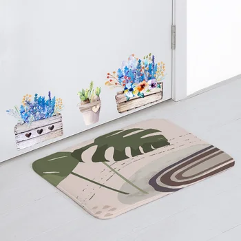 Fresh Green Floor Mat Curve Geometric Abstract Printing Door Mat Living Room Decoration Bedroom Absorbent Non-Slip Kitchen Mat
Fresh Green Floor Mat Curve Geometric Abstract Printing Door Mat Living Room Decoration Bedroom Absorbent Non-Slip Kitchen Mat