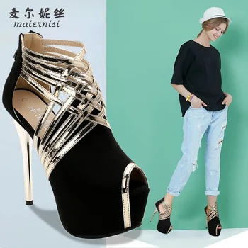 2020 waterproof super high-heeled shoes women's sandals fish mouth thin heel 14cm nightclub sexy banquet women's shoes
2020 waterproof super high-heeled shoes women's sandals fish mouth thin heel 14cm nightclub sexy banquet women's shoes