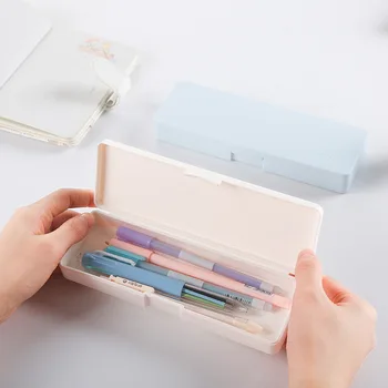 Simple PP Frosted Solid Color Stationery Box Small Fresh Creative Student Desktop Finishing Pencil Box Storage Box Kawaii
Simple PP Frosted Solid Color Stationery Box Small Fresh Creative Student Desktop Finishing Pencil Box Storage Box Kawaii