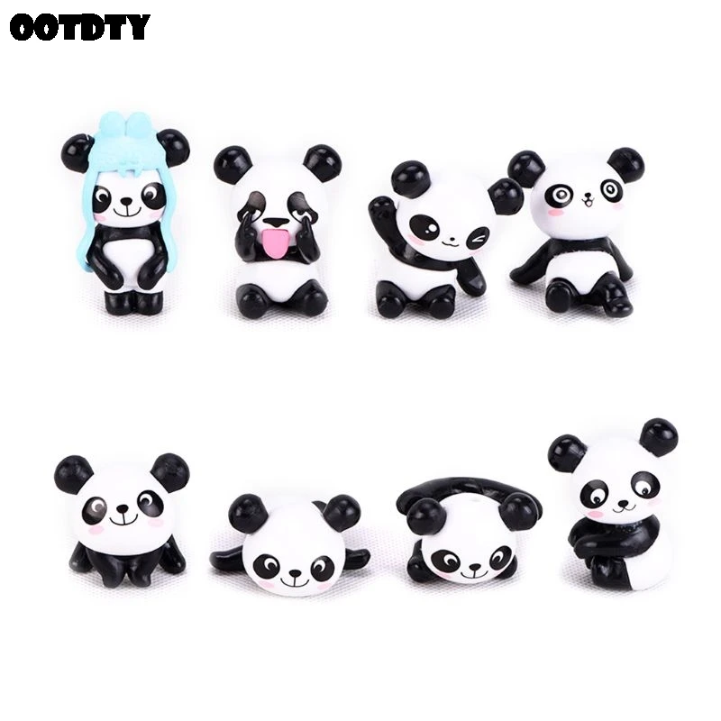 New 8 Pcs Adorable Panda Resin Accessory Home Decoration 2020 New Year Gift My Favorite Animal
New 8 Pcs Adorable Panda Resin Accessory Home Decoration 2020 New Year Gift My Favorite Animal