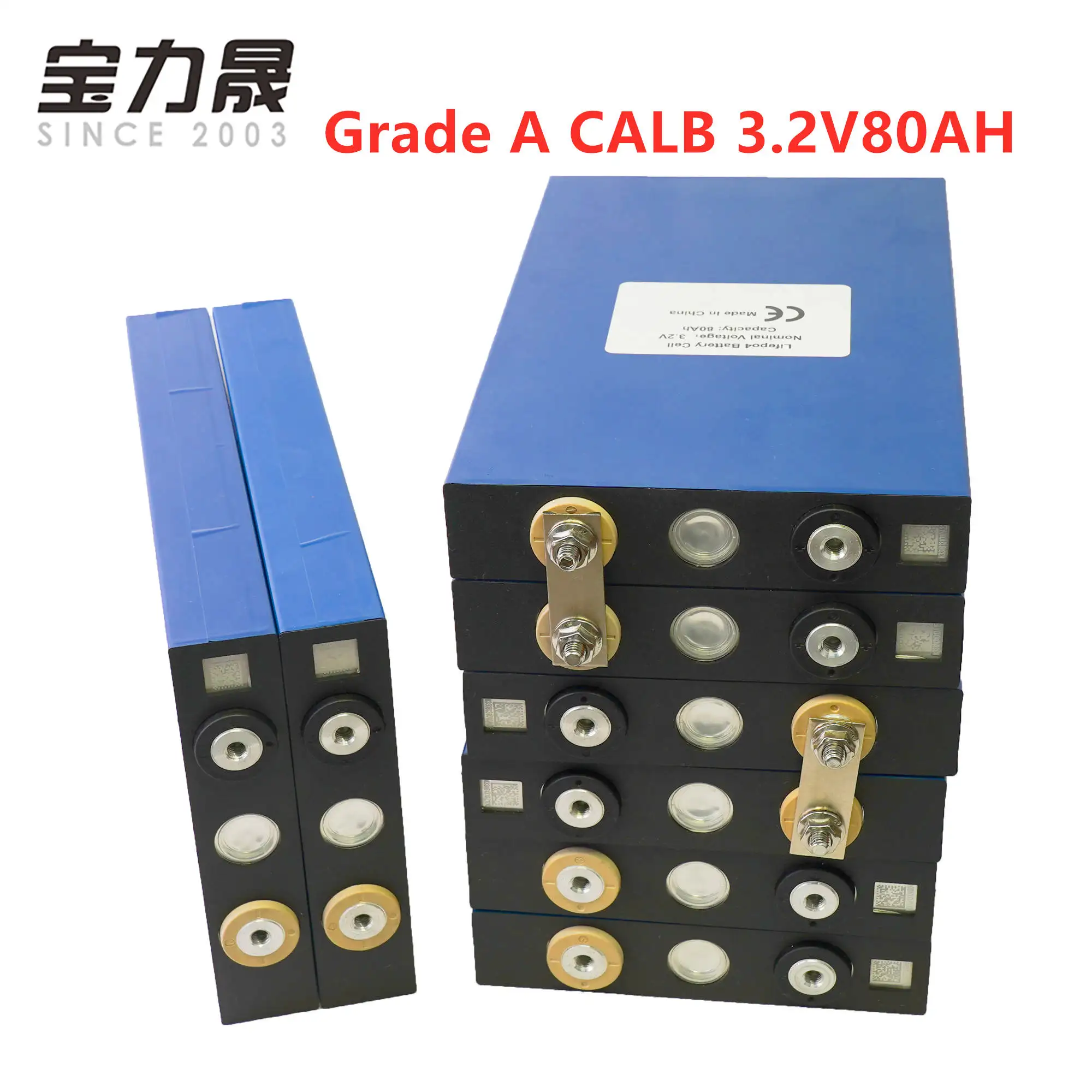 3.2V 80Ah lifepo4 battery 8PCS 2020 NEW Grade A CALB Lithium Iron Phosphate Cell solar 24V80AH cells not 100Ah EU US TAX FREE
3.2V 80Ah lifepo4 battery 8PCS 2020 NEW Grade A CALB Lithium Iron Phosphate Cell solar 24V80AH cells not 100Ah EU US TAX FREE