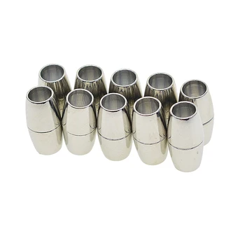 10 Sets Kumihimo Bracelet Necklace Barrel Magnetic Clasps Jewelry Making Findings Accessories Connectors for DIY Craft Supplies
10 Sets Kumihimo Bracelet Necklace Barrel Magnetic Clasps Jewelry Making Findings Accessories Connectors for DIY Craft Supplies