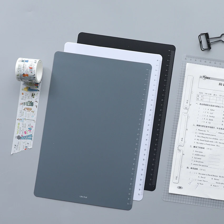 Creative Student Writing Drawing Clipboard with Scale 0-27cm PP Plastic File Folders Document Holders School Office Stationery
Creative Student Writing Drawing Clipboard with Scale 0-27cm PP Plastic File Folders Document Holders School Office Stationery