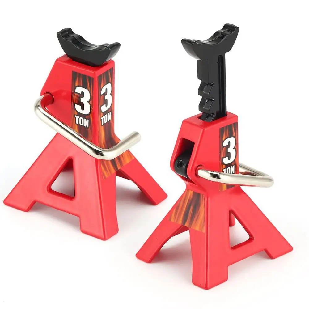 2Pcs 3Ton Metal Adjustable Height Jack Stand Repair Tool for 1/10 D90 Axial Wraith SCX10 Crawler RC Off-road Car Parts Accessor
2Pcs 3Ton Metal Adjustable Height Jack Stand Repair Tool for 1/10 D90 Axial Wraith SCX10 Crawler RC Off-road Car Parts Accessor
