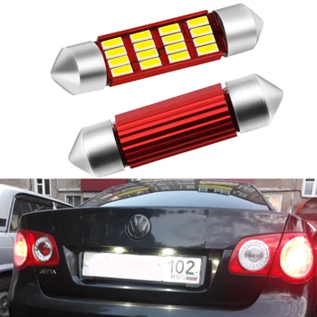 2pcs For VW Volkswagen Jetta GTI Golf Rabbit MK4 MK5 Passat B5 B6 LED Canbus C5W 36mm Festoon Lamp License Number Plate Light
2pcs For VW Volkswagen Jetta GTI Golf Rabbit MK4 MK5 Passat B5 B6 LED Canbus C5W 36mm Festoon Lamp License Number Plate Light
