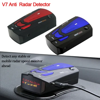 Car Vehicle Radar Detector Auto 360 Degree Detection V7 English/Russian Speed Voice Alert Warning 16 Band LED Display
Car Vehicle Radar Detector Auto 360 Degree Detection V7 English/Russian Speed Voice Alert Warning 16 Band LED Display