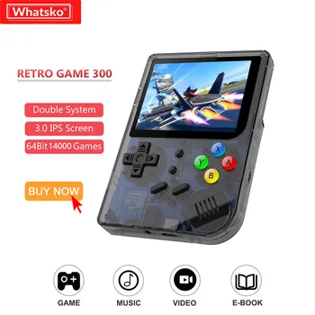 IPS RG300 inch video game portable retro console retro game handheld game console RG300 16G + 32G 14000+ game Tony system
IPS RG300 inch video game portable retro console retro game handheld game console RG300 16G + 32G 14000+ game Tony system