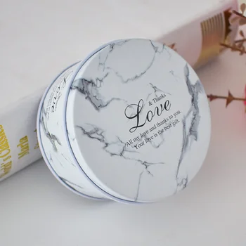 5 pcs Tinplate Candy Boxes Round Small Marbling Delicate Party Supplies Gift Treat Box Tin Container for Birthday
5 pcs Tinplate Candy Boxes Round Small Marbling Delicate Party Supplies Gift Treat Box Tin Container for Birthday