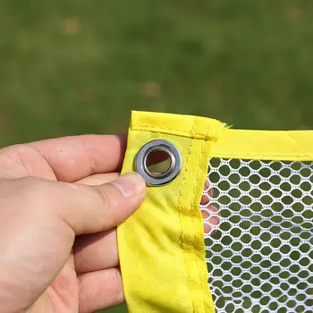Soccer Ball Net Durable Practical Yellow White Polyester Goalkeeper Football Gate Game Goal Net Portable Outdoor Football Net
Soccer Ball Net Durable Practical Yellow White Polyester Goalkeeper Football Gate Game Goal Net Portable Outdoor Football Net
