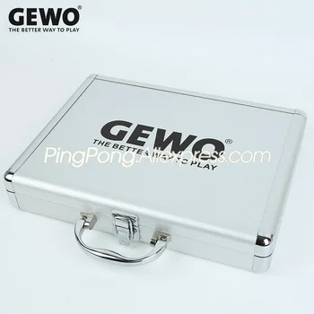 GEWO Aluminum Table Tennis Racket Case Bag for Ping Pong Blade Bat Paddle Balls Metal Alu-Safe Storage Box Collection Suitcase
GEWO Aluminum Table Tennis Racket Case Bag for Ping Pong Blade Bat Paddle Balls Metal Alu-Safe Storage Box Collection Suitcase