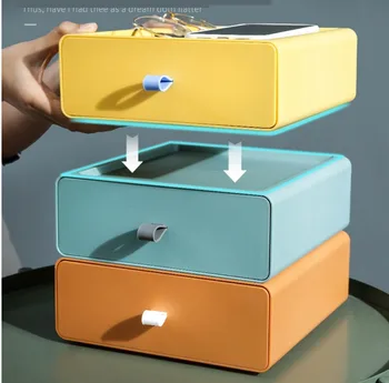Large Capacity drawer-type desktop storage box randomly superimposed ins student stationery storage box stable and convenient sm
Large Capacity drawer-type desktop storage box randomly superimposed ins student stationery storage box stable and convenient sm