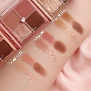 South Korea Romand Four Colors Eye Shadow Music Notes Heart Four Colors M02 Evaluated Students Eye Shadow Min Salem Online Celeb 
South Korea Romand Four Colors Eye Shadow Music Notes Heart Four Colors M02 Evaluated Students Eye Shadow Min Salem Online Celeb
