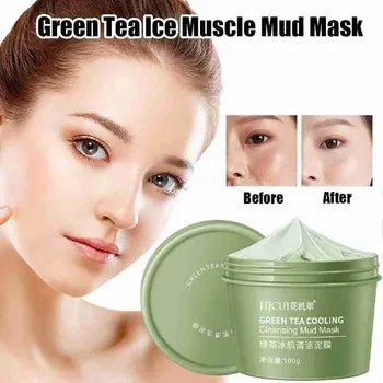 Green Tea Cleansing Mud Film Smooth Skin Cleaning Mud Film Acne Blackhead Treatment Mask Remover Mask Skin Care 100g
Green Tea Cleansing Mud Film Smooth Skin Cleaning Mud Film Acne Blackhead Treatment Mask Remover Mask Skin Care 100g