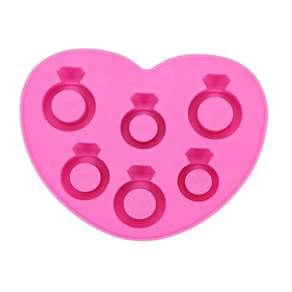 Diamond ring ice tray mold ice mold silicone ice molder DIY ring ice tray mold Creative silicone mold
Diamond ring ice tray mold ice mold silicone ice molder DIY ring ice tray mold Creative silicone mold