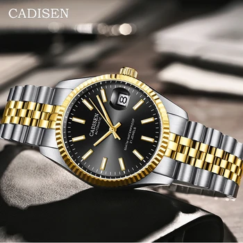 CADISEN Men Mechanical Wristwatches Top Brand Luxury Automatic Watch Men Stainless Steel Waterproof Clock relogio masculino 2020 
CADISEN Men Mechanical Wristwatches Top Brand Luxury Automatic Watch Men Stainless Steel Waterproof Clock relogio masculino 2020