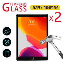 2Pcs Tempered Glass Screen Protector for Apple IPad 2020 8th Generation 10.2 Inch/ IPad 2019 7th Gen Tablet Protective Film 2Pcs Tempered Glass Screen Protector for Apple IPad 2020 8th Generation 10.2 Inch/ IPad 2019 7th Gen Tablet Protective Film
