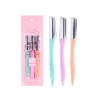 3Pcs Eyebrow Epilator Random Color Eyebrow Trimmer Shaver Safety Scraping Eyebrow Razor Shaper Beauty Tool Eyebrow Scissors
3Pcs Eyebrow Epilator Random Color Eyebrow Trimmer Shaver Safety Scraping Eyebrow Razor Shaper Beauty Tool Eyebrow Scissors