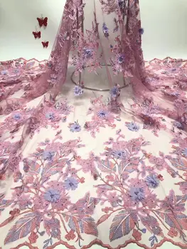 2020 latest style with beaded 3d embroidery lace fabric JOY-2317 Fashionable french net fabric for dress wedding or party dress
2020 latest style with beaded 3d embroidery lace fabric JOY-2317 Fashionable french net fabric for dress wedding or party dress