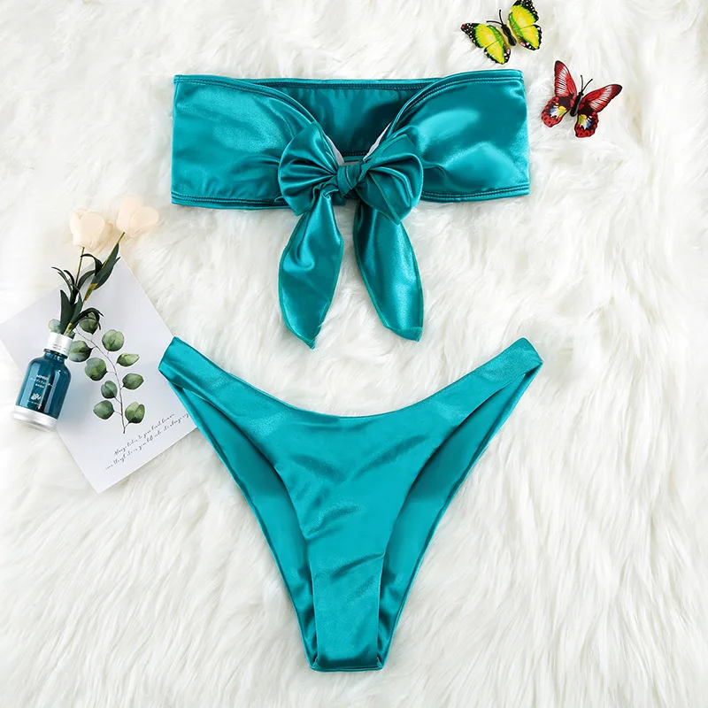 Bandeau Swimsuit Women Sexy Halter Bikini Print Bikini Set Brazilian Swimwear Female Padded Bathing Suit Thong Swimming Suit
Bandeau Swimsuit Women Sexy Halter Bikini Print Bikini Set Brazilian Swimwear Female Padded Bathing Suit Thong Swimming Suit