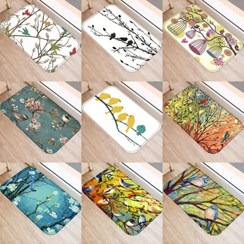 1pcs 40*60cm Tree Flower Bird Pattern Anti-Slip Suede Carpet Door Mat Doormat Outdoor Kitchen Living Room Floor Mat Rug 48299
1pcs 40*60cm Tree Flower Bird Pattern Anti-Slip Suede Carpet Door Mat Doormat Outdoor Kitchen Living Room Floor Mat Rug 48299