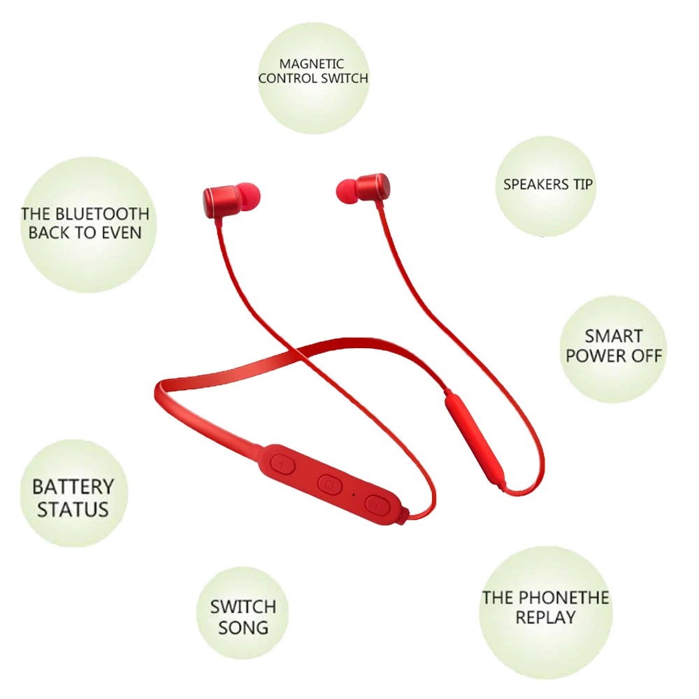Bluetooth Sport Earphone with HD Mic Metal Stereo Wireless Remote Earphones Headphones auriculares Bluetooth Headset for Phone
Bluetooth Sport Earphone with HD Mic Metal Stereo Wireless Remote Earphones Headphones auriculares Bluetooth Headset for Phone