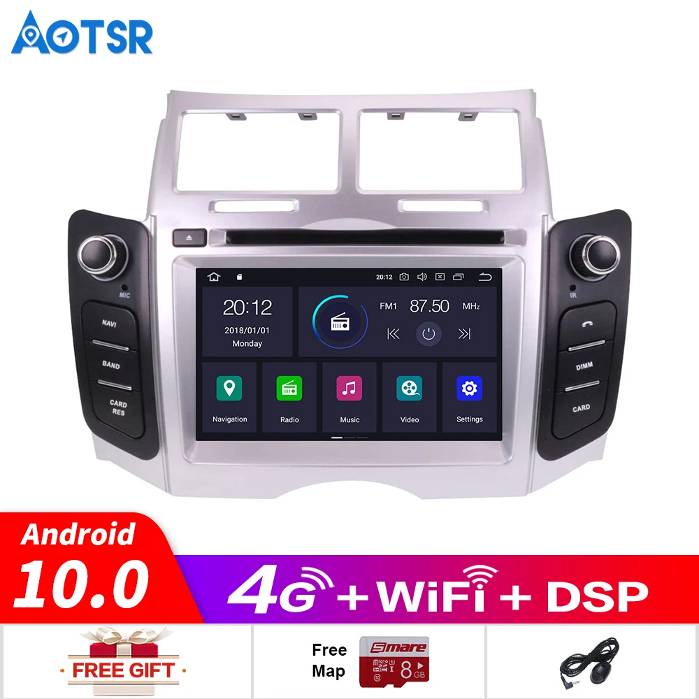 Android 10.0 Car DVD Stereo Multimedia Headunit for TOYOTA YARIS 2005-2011 Auto PC Radio GPS Navigation Video Audio car gps navi
Android 10.0 Car DVD Stereo Multimedia Headunit for TOYOTA YARIS 2005-2011 Auto PC Radio GPS Navigation Video Audio car gps navi