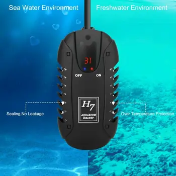 Dozzlor Aquarium Submersible Fish Tank Automatic Temperature Control Supplies Constant Temperature Heating Power Saving Heater
Dozzlor Aquarium Submersible Fish Tank Automatic Temperature Control Supplies Constant Temperature Heating Power Saving Heater